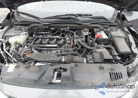 2017 Honda Civic Ex-L из США, поврежденный, VIN 19XFC1F75HE200211